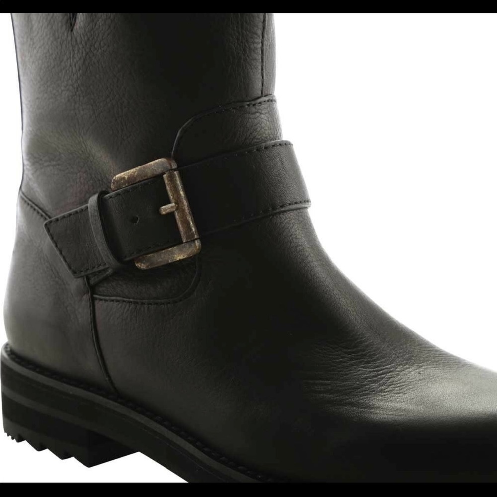 NWT Jil Sander Marburg Calfskin Black Leather Boot - Picture 5 of 5